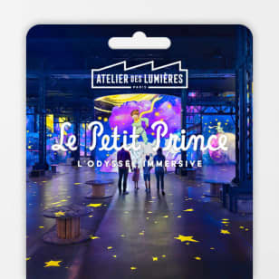 Le Petit Prince, L’Odyssée immersive à l’Atelier des Lumières - Carte-cadeau