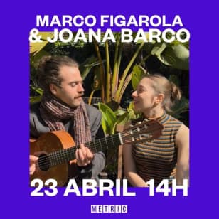 Marco Figarola con Joana Barco Live en Metric