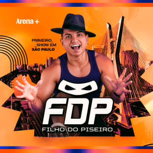 Primeiro Show em São Paulo do Filho do Piseiro | FDP no Arena +