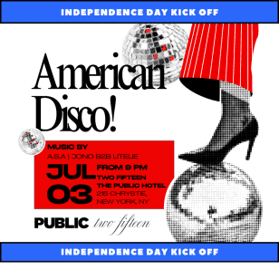 July 3rd Pre-Independence American Disco Party