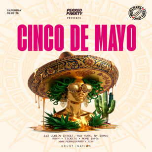 Cinco de Mayo en Mehanata NYC - Dos pisos de clásicos Y2k