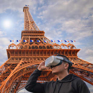 Viality Tour: Virtual reality guided tour of the Eiffel Tower