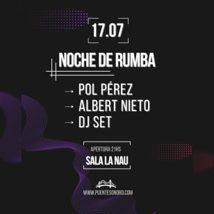 NOCHE DE RUMBA CATALANA: 2 BANDAS EN VIVO + DJ