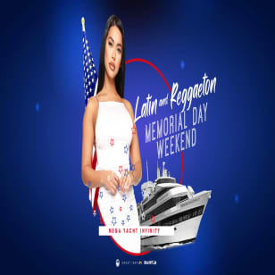 #1 LATIN & REGGAETON Memorial Day Boat Party Yacht Cruise NYC