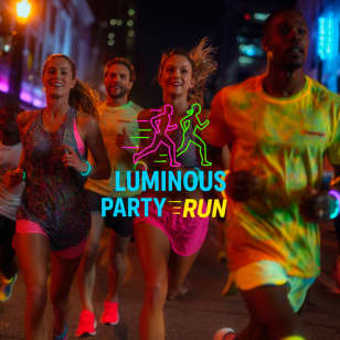 Luminous Party Run: Meet New People in a Neon Night Run