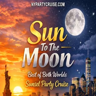 Sun To The Moon: Best of Both Worlds Sunset Party Cruise