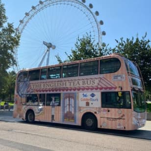 Afternoon Tea Bus with Panoramic Tour of London