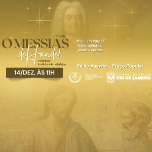 O Messias de Handel e canções tradicionais natalinas