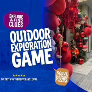 Christmas Treasure Hunt in Athens Outdoor Exploration Game