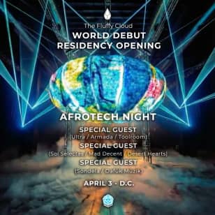 The Fluffy Cloud: World Debut Residency Opening Party