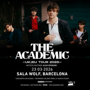 The Academic en Sala Wolf, Barcelona 2026