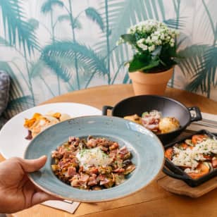 ﻿Frida, Grupo Larrumba: fusion menu in Chueca