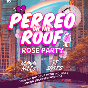 Perreo on the Roof - The Rose Rooftop  Dance Parrty  Dance  NYC