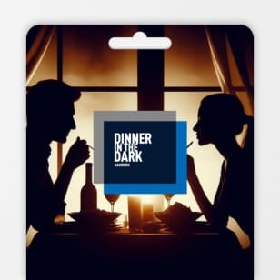 Dinner in the Dark - Ein Fest für die Sinne: Kulinarische Reise im Dunkeln - Geschenkkarte
