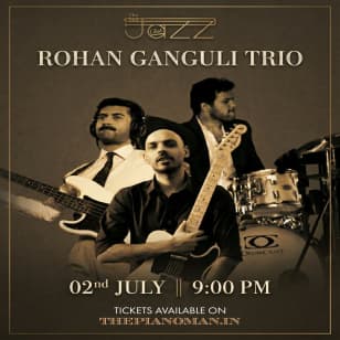 Rohan Ganguli Trio im The Piano Man