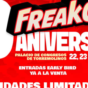 FreakCon 2026 | ¡10ª Aniversario! | Festival Internacional de Anime, Cómic, Series TV y Videojuegos
