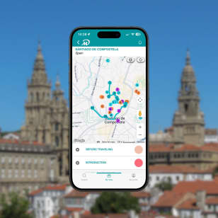 TOP Santiago de Compostela: Visita Guiada con tu móvil