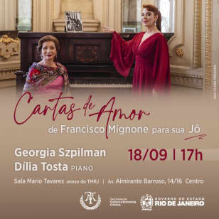 CONCERTO CARTAS DE AMOR DE FRANCISCO MIGNONE PARA SUA JÔ