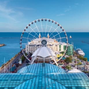 ﻿Rueda del Centenario del Navy Pier