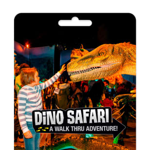 Dino Safari: A Walk-Thru Adventure - Gift Card
