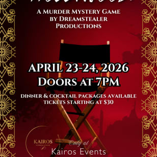 Hollywood Murder Mystery Game Immersive Dinner