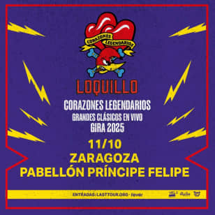 Loquillo en Pabellón Príncipe Felipe, Zaragoza 2025
