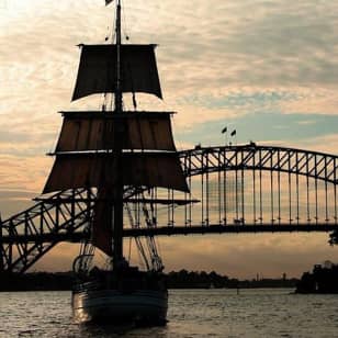 Sydney Harbour Tall Ship Twilight Dinner Cruise