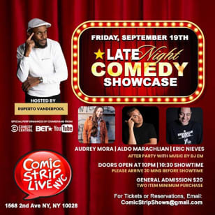 Late Night Comedy Showcase at Comic Strip Live