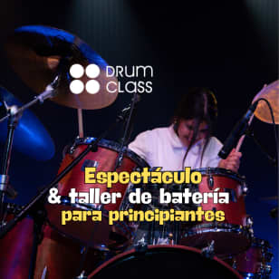 Espectáculo & taller de batería para principiantes