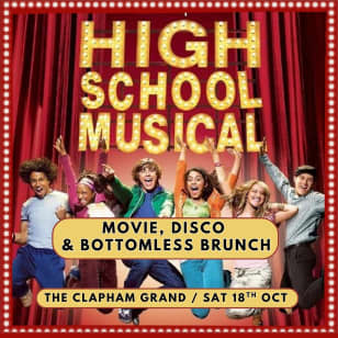 High School Musical 1 Movie & Bottomless Brunch Party!