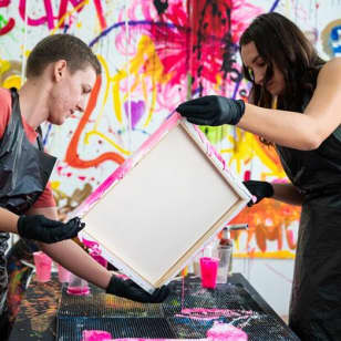 Fluid Art Painting Workshop In New York City