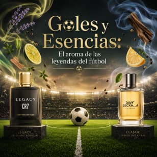 Goles y Esencias: El aroma de las leyendas del fútbol