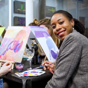 Drink & Paint : Afterwork peinture à la Galerie Wawi