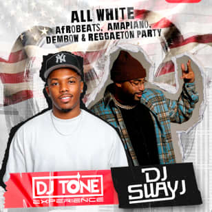 All White Independence Day Boat Party: DJ TONE & DJ SWAY J