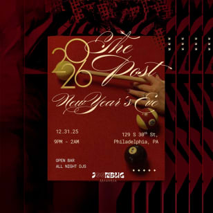 Midnight Games At The Post NYE26 in Philly