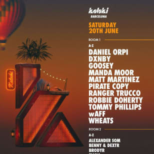 KALUKI OFF BCN presents: Manda Moor, wAFF, Wheats, Robbie Doherty, Pirate Copy... And many more