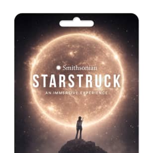 Smithsonian Viagem pelo Cosmos: Uma Experiência Imersiva - Cartão Oferta