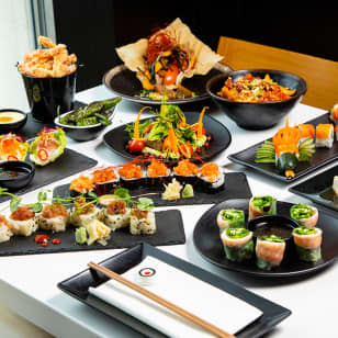 Unlimited Asian Tapas, Sushi & Bottomless Drinks at Inamo