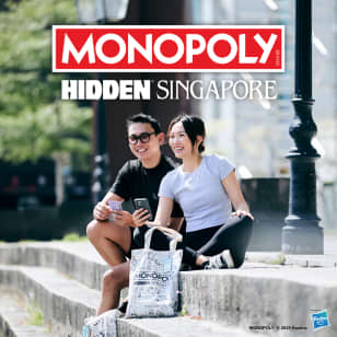 MONOPOLY: HIDDEN Singapore - Singapore River