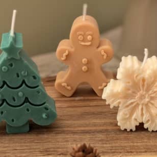 Taller Navideño de velas con desayuno incluido