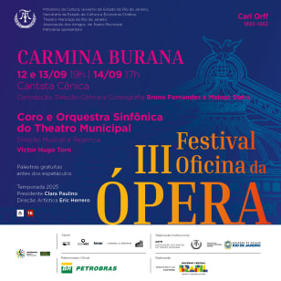 3º Festival Oficina de Ópera - Carmina Burana Cantata Cênica