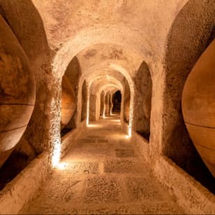 Visita la bodega del siglo XVIII del abuelo Quintín con degustación de vinos y quesos de la zona