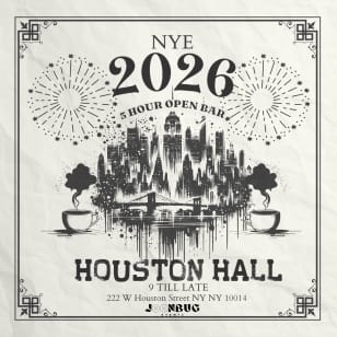 Houston Hall NYE 26 NYC