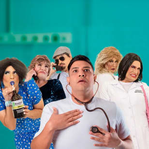 Diego Besou em Nem que eu surte no plantão