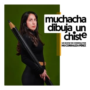 Muchacha, dibuja un chiste en Off Latina Teatro