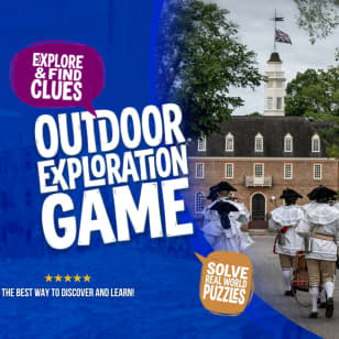 Williamsburg Colonial Adventure (PART 1) Outdoor Exploration Game