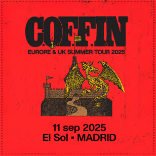 C.O.F.F.I.N en Sala El Sol, Madrid 2025