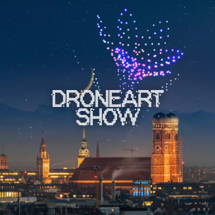 DroneArt Show: Musik, die die Nacht zum Strahlen bringt
