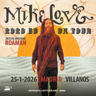 Mike Love at Sala Villanos, Madrid 2026