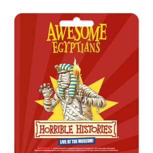 Horrible Histories & Ramses and the Pharaohs' Gold - Gift Card